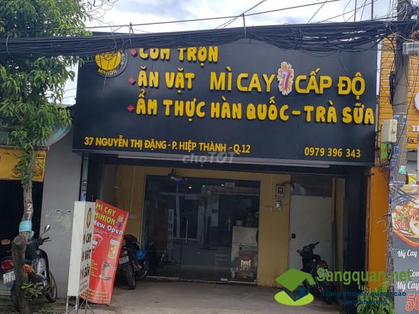 Sang Quán Mỳ Cay - Ăn Vặt - Trà Sữa quận 12.