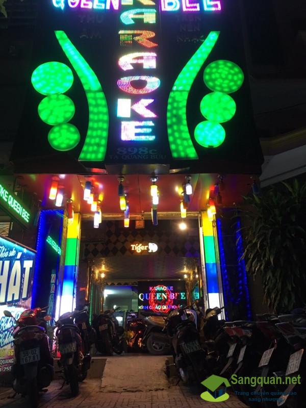 Sang nhanh quán Karaoke mặt tiền đường Tạ Quang Bửu, phường 5, quận 8.
