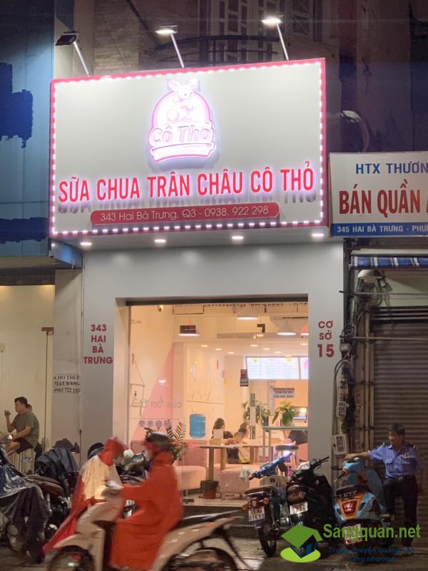 Quán trà sữa - sinh tố