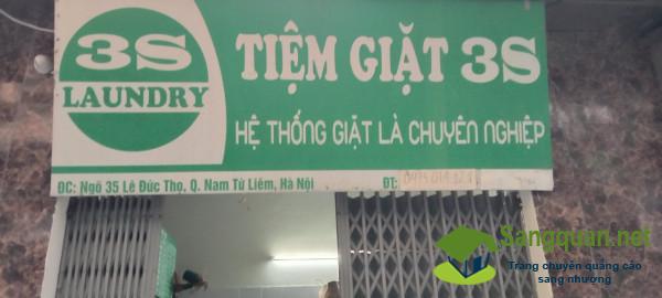 Sang tiệm giặt ủi