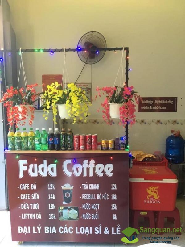 sang nhượng quán cafe FUDA COFFEE nằm mặt tiền đường Nguyễn Phúc Chu, phường 15, quận Tân Bình, Thành phố Hồ Chí Minh.