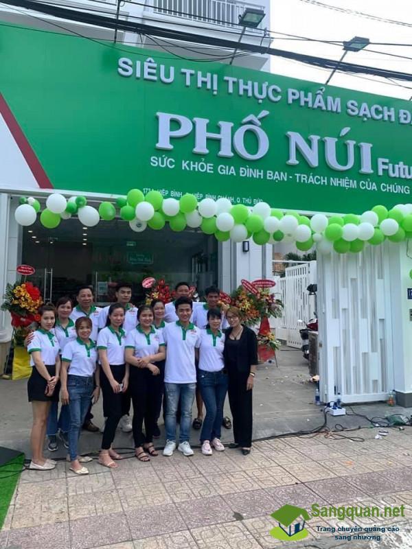 Sang nhượng cửa hàng thực phẩm sạch nằm mặt tiền đường Hiệp Bình, phường Hiệp Bình Chánh, Thành phố Thủ Đức.