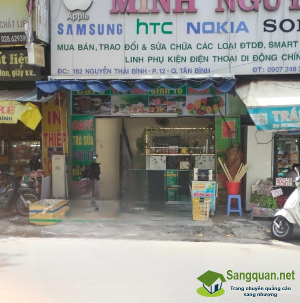Sang Nhượng Quán Cafe + Trà Sữa + Nước Mía Mang Đi Ở Quận Tân Bình