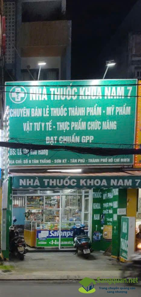 Sang Nhượng Tiệm Thuốc Ở Quận Tân Phú