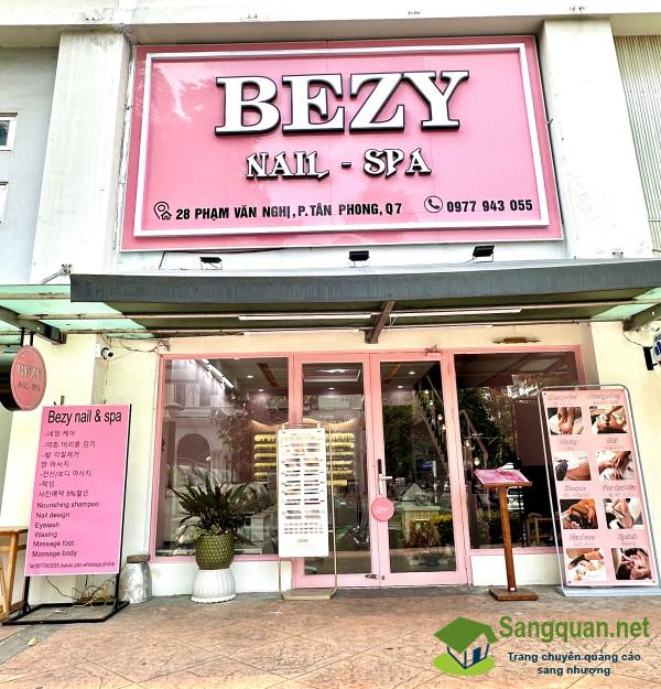 Sang Nhượng Tiệm Nail Spa Mặt Tiền Phú Mỹ Hưng Quận 7