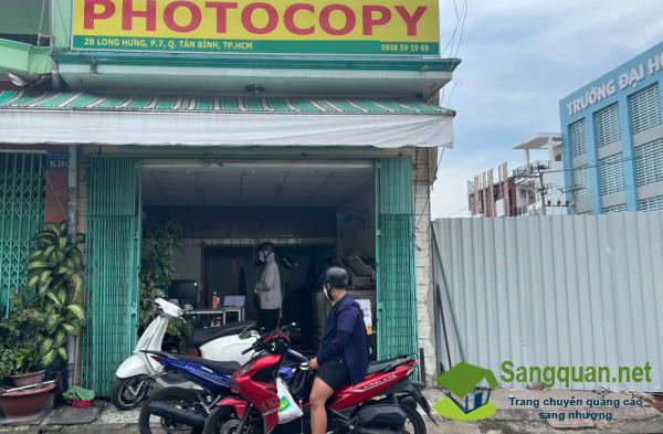 Sang Nhượng Tiệm Photocopy Ngay Trường Đại Học Huflit - Ngoại Ngữ - Tin Học 