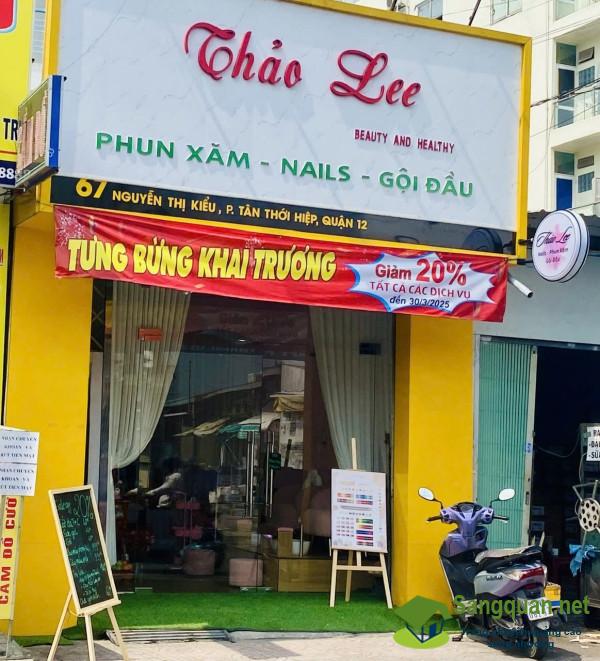 Sang Nhượng Tiệm Nail - Phun Xăm - Gội Đầu Tại Quận 12