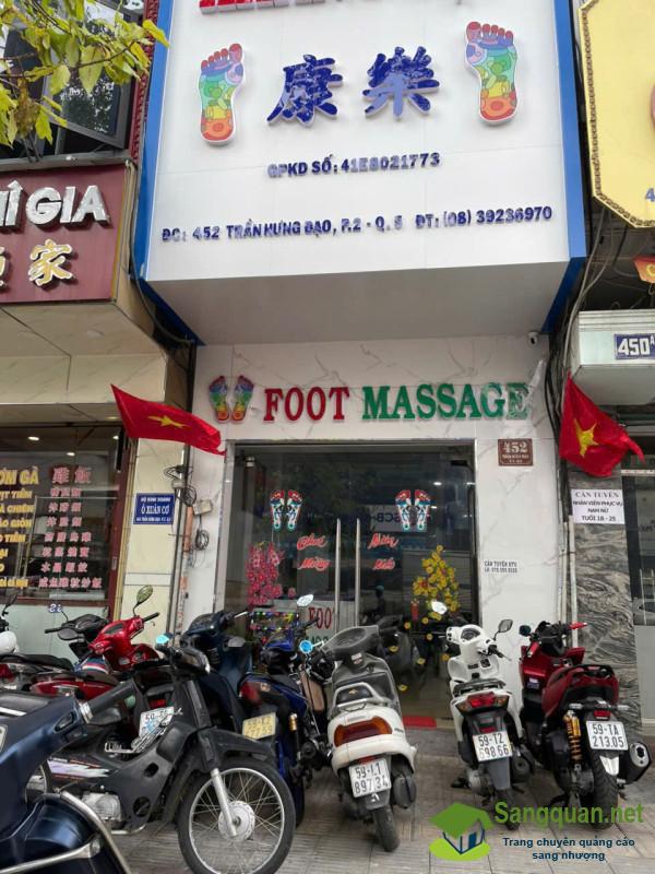 Cần Sang Nhượng Foot Massage Xông Hơi Ở Quận 5