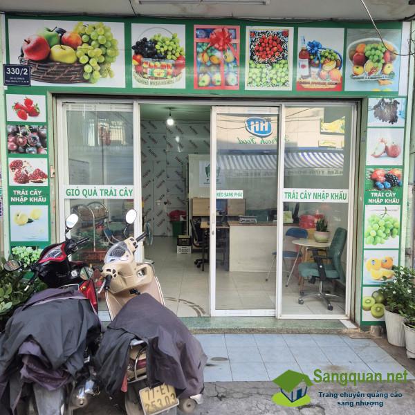 CẦN SANG NHƯỢNG CỬA HÀNG TRÁI CÂY T FRUIT