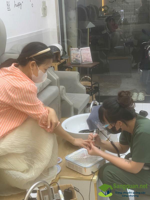 Sang tiệm tóc - nail