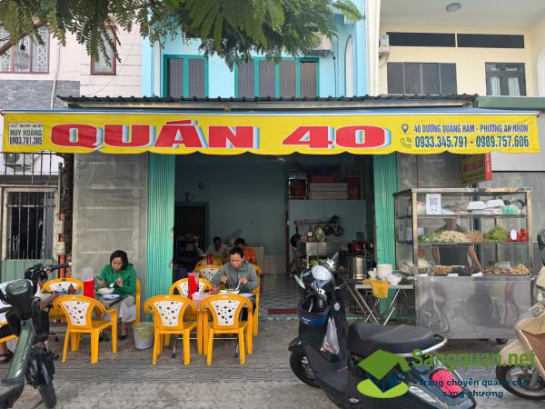 CƠ HỘI HIẾM – SANG NHƯỢNG QUÁN ĂN ĐANG RA TIỀN MỖI NGÀY – GÒ VẤP