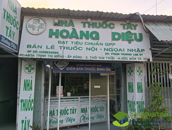 SANG NHƯỢNG NHÀ THUỐC ĐANG HOẠT ĐỘNG ỔN ĐỊNH – VÀO LÀ KINH DOANH NGAY 