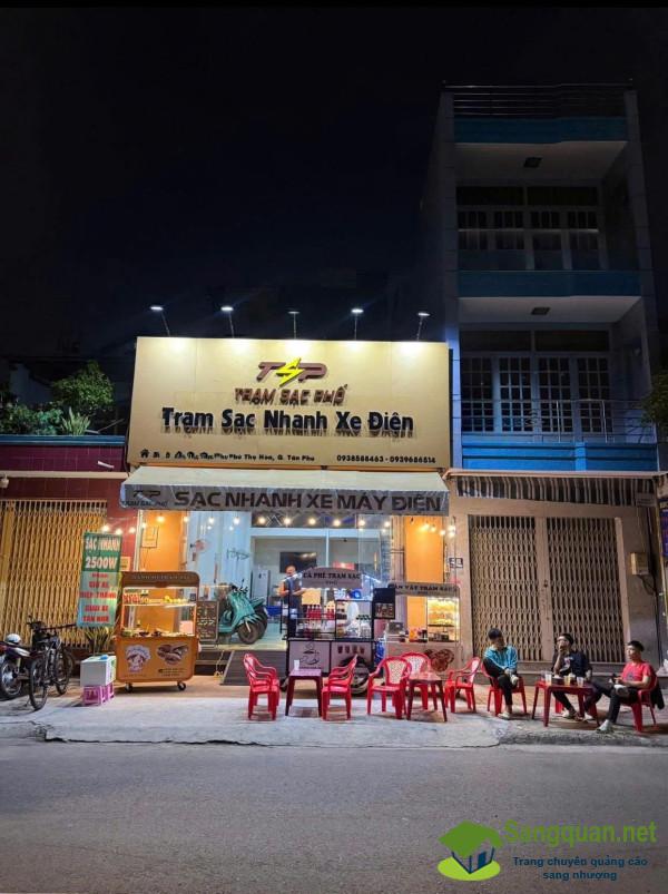 SANG NHƯỢNG QUÁN CÀ PHÊ KẾT HỢP TRẠM SẠC XE ĐIỆN – CÓ SẴN NGUỒN THU NHẬP HẰNG THÁNG