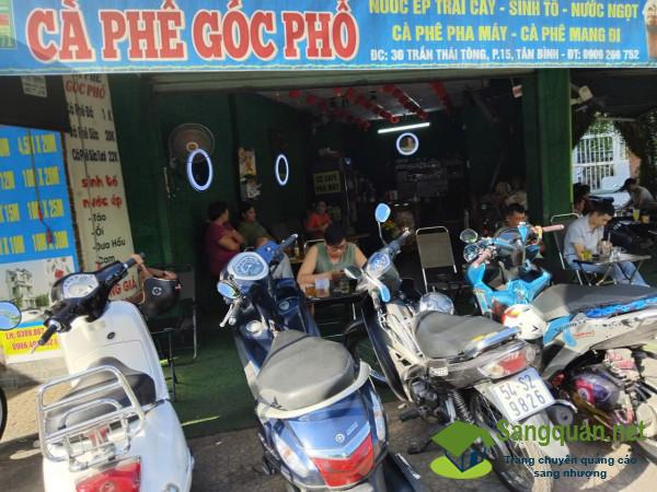 SANG NHƯỢNG QUÁN CAFE GÓC 2 MẶT TIỀN – VỊ TRÍ ĐẸP TẠI TRẦN THÁI TÔNG, TÂN BÌNH