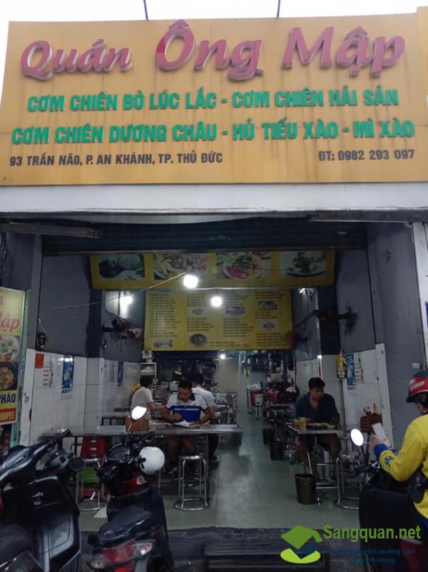 CẦN SANG NHƯỢNG QUÁN CƠM – VỊ TRÍ ĐẸP, KINH DOANH ỔN ĐỊNH GẦN 20 NĂM 