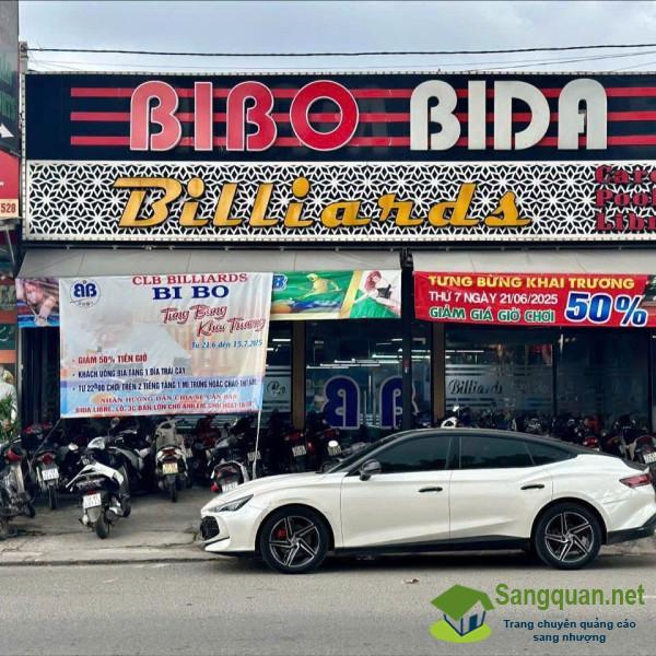 SANG NHƯỢNG MẶT BẰNG QUÁN BIDA 400M² – 2 MẶT TIỀN KDC VĨNH LỘC, BÌNH TÂN