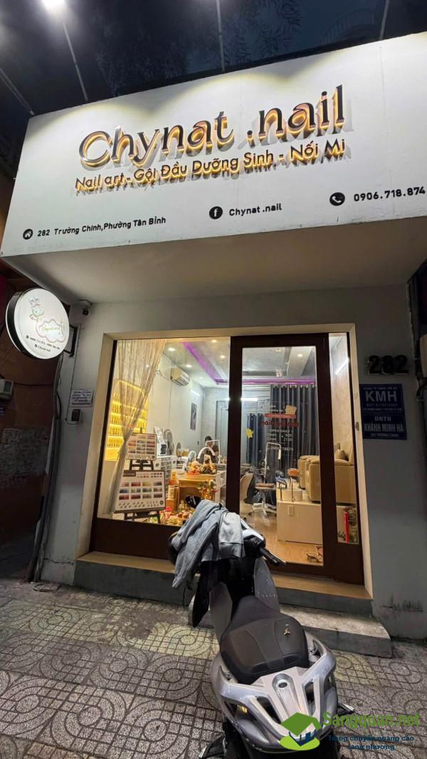 CHÍNH CHỦ SANG GẤP TIỆM NAIL MẶT TIỀN TRƯỜNG CHINH, TÂN BÌNH