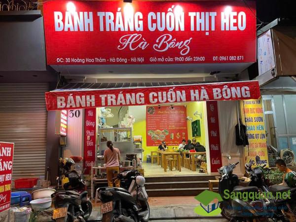 SANG NHƯỢNG QUÁN ĂN HÀ ĐÔNG