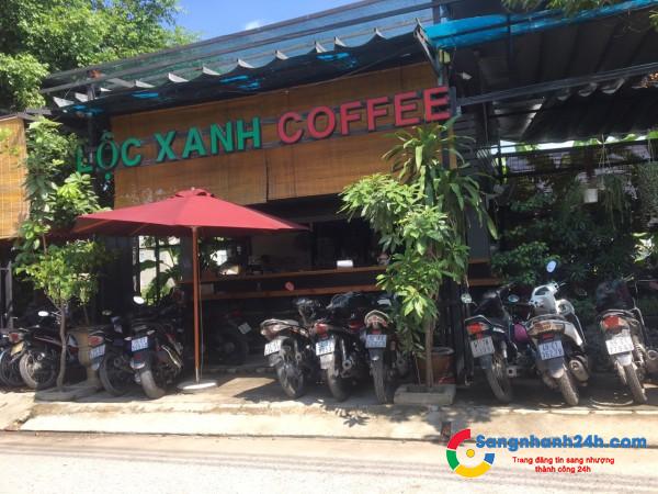 Cần sang gấp quán cafe sân vườn đang hoạt động kinh doanh có lượng khách đông.